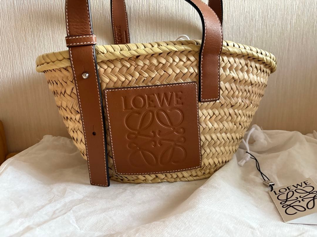 LOEWE かごバッグ バスケット型　スモール