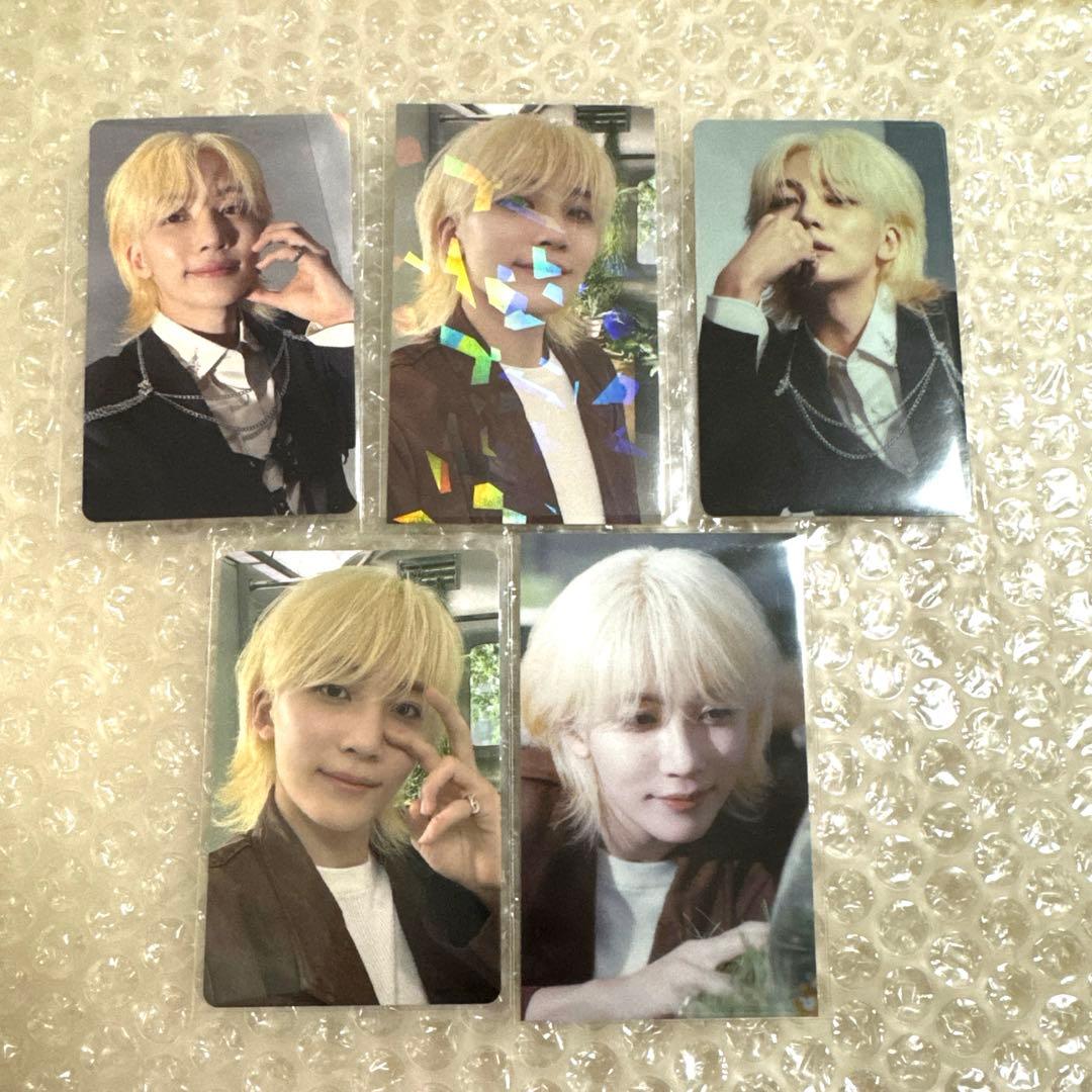 匿名追跡便★ジョンハン 消費期限 封入/特典トレカ 全種20枚セット