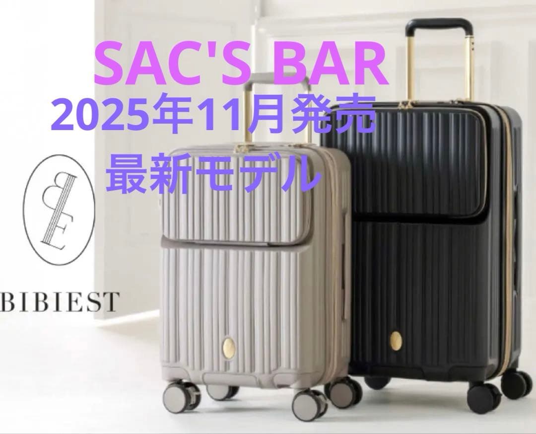 【専用】2025年11月最新モデルBIBIEST グレーべージュ キャリーケース