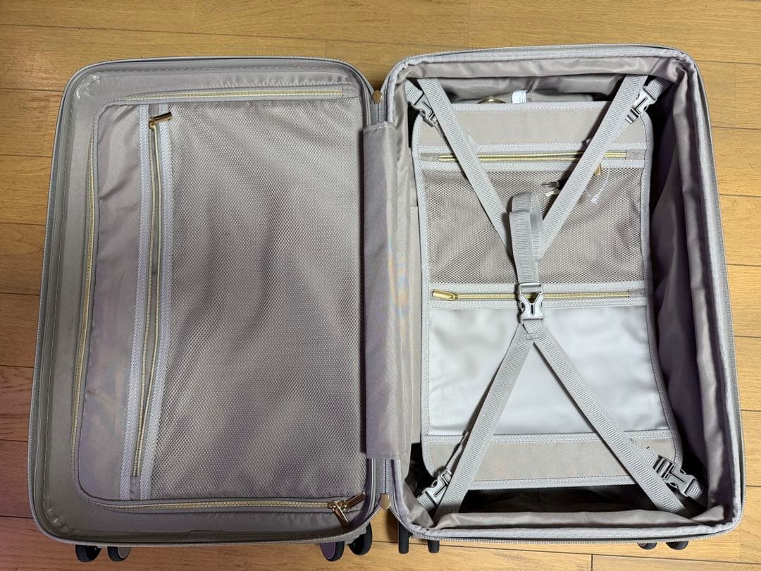 【専用】2025年11月最新モデルBIBIEST グレーべージュ キャリーケース