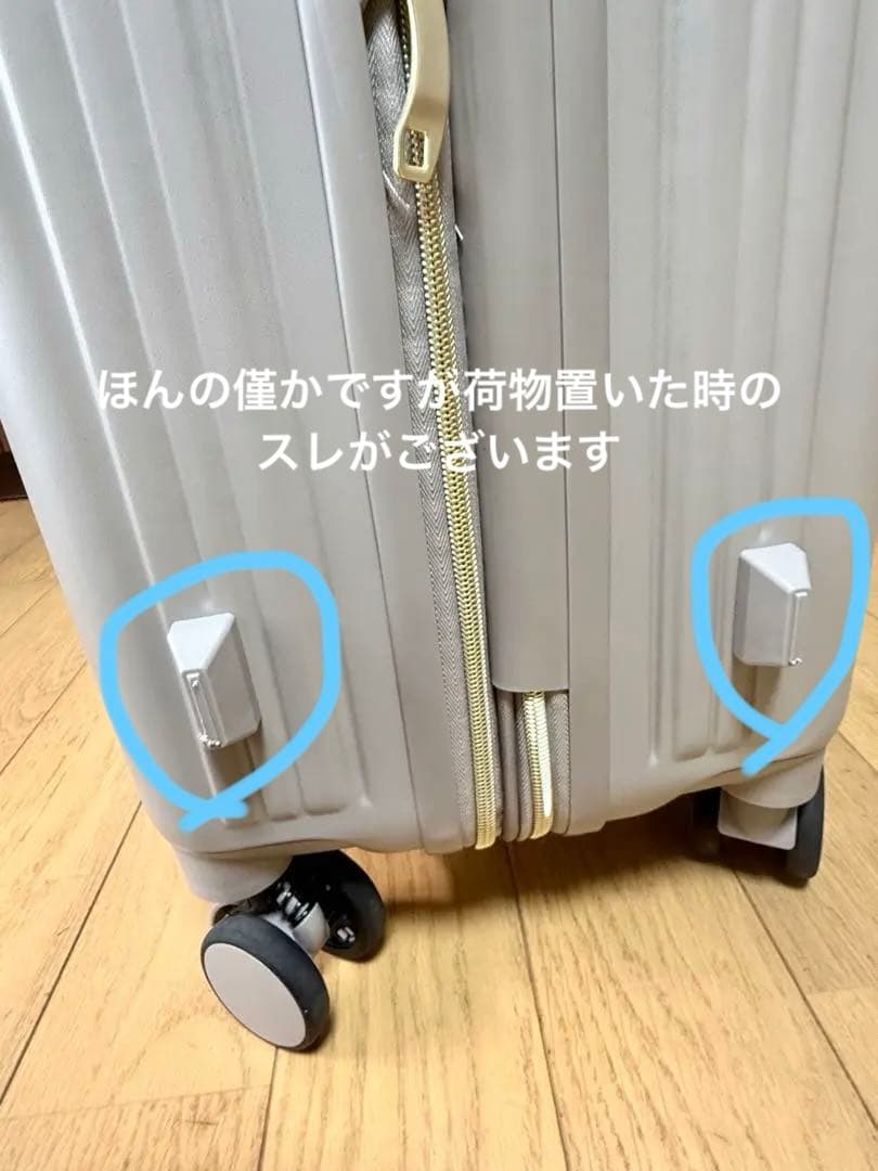 【専用】2025年11月最新モデルBIBIEST グレーべージュ キャリーケース