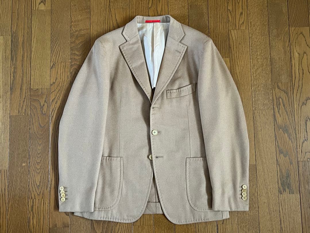 ISAIA イザイア CORTINA キャメルヘア 100% ジャケット 50