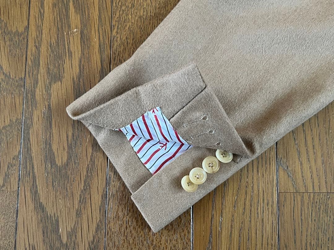 ISAIA イザイア CORTINA キャメルヘア 100% ジャケット 50