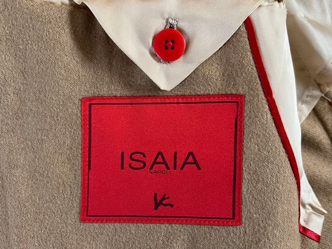 ISAIA イザイア CORTINA キャメルヘア 100% ジャケット 50