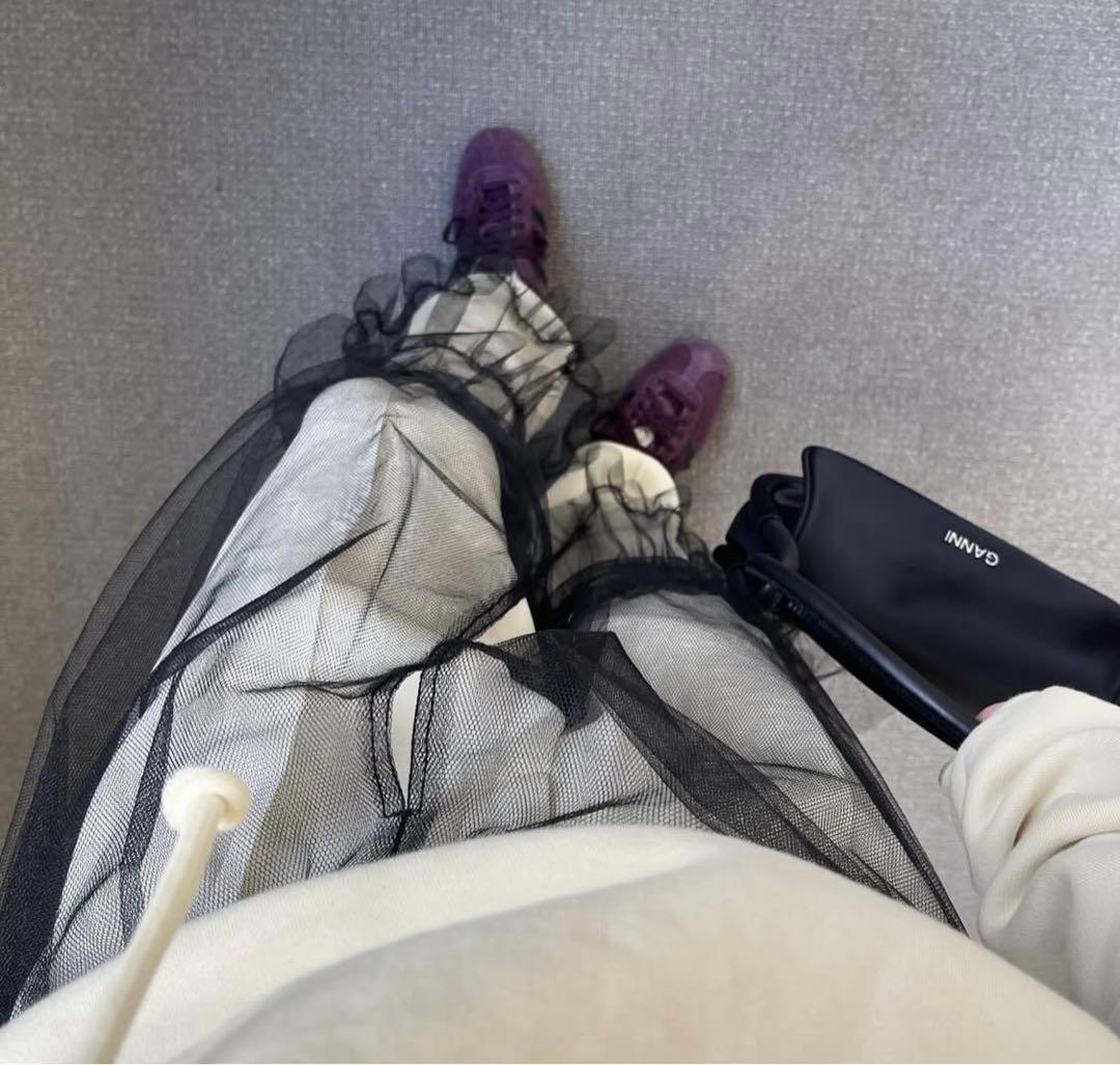 パンツ FUMIKA UCHIDA TULLE DRAWERS