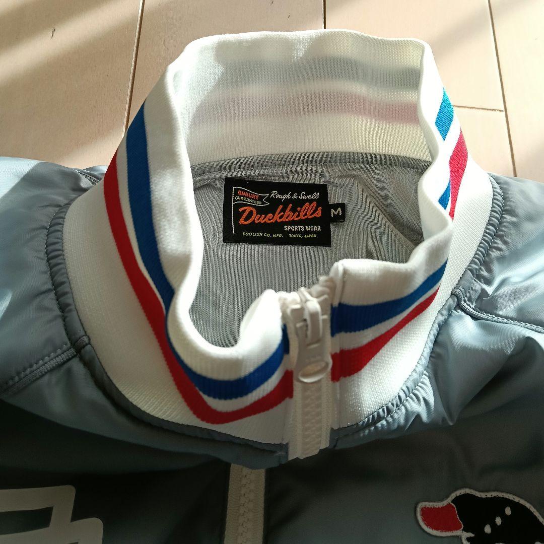 ラフ＆スウェル　ナイロンジャケット グレー DUCKBILLS