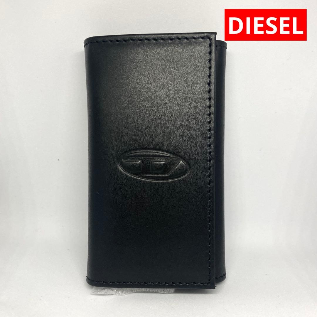 未使用品 DIESEL ディーゼル ６連 キーケース キーリング付き Dロゴ