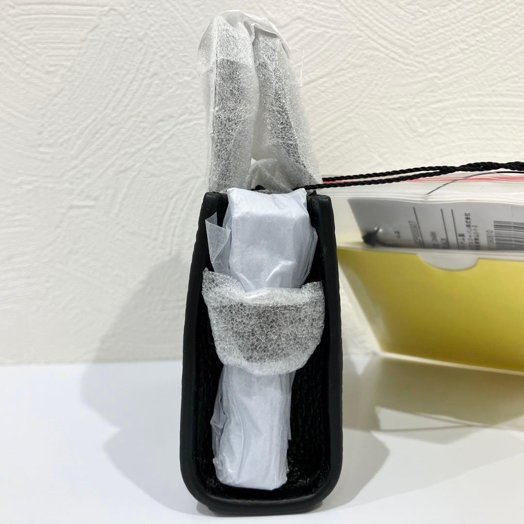 マークジェイコブス Marc Jacobs ミニトートバッグ ブラック チャーム