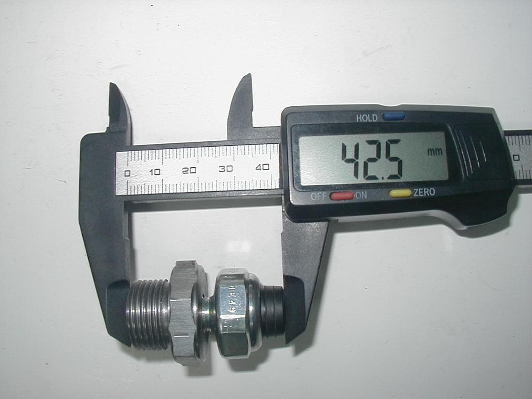 M*a様 Z1RZ2Z750FX■対策オイルプレッシャースイッチ+製作品ベース■