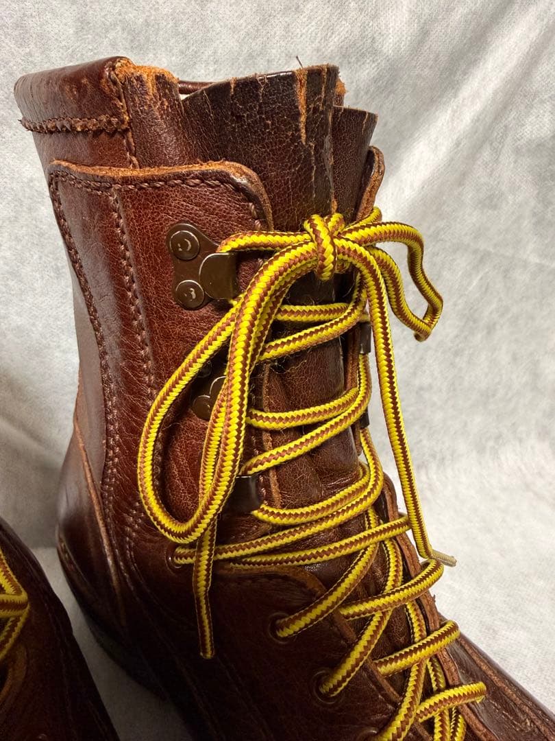 ミハラヤスヒロ　レースアップブーツ　ロガーブーツ
