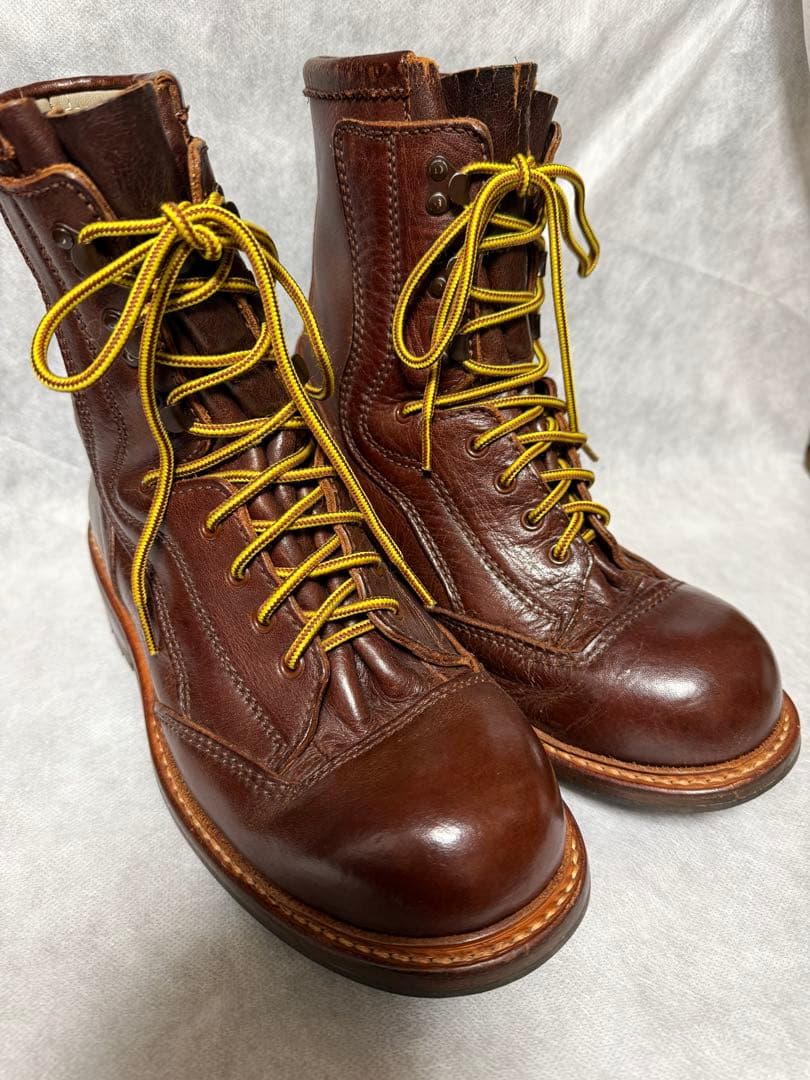 ミハラヤスヒロ　レースアップブーツ　ロガーブーツ