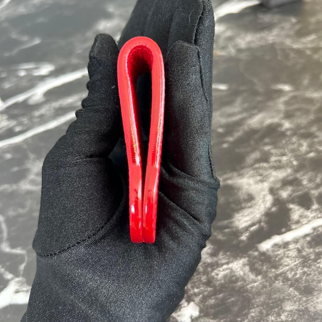 ❤️新品❤️ブルガリ ❤️マネークリップ ❤️レザーブルガリブルガリ レッド本革