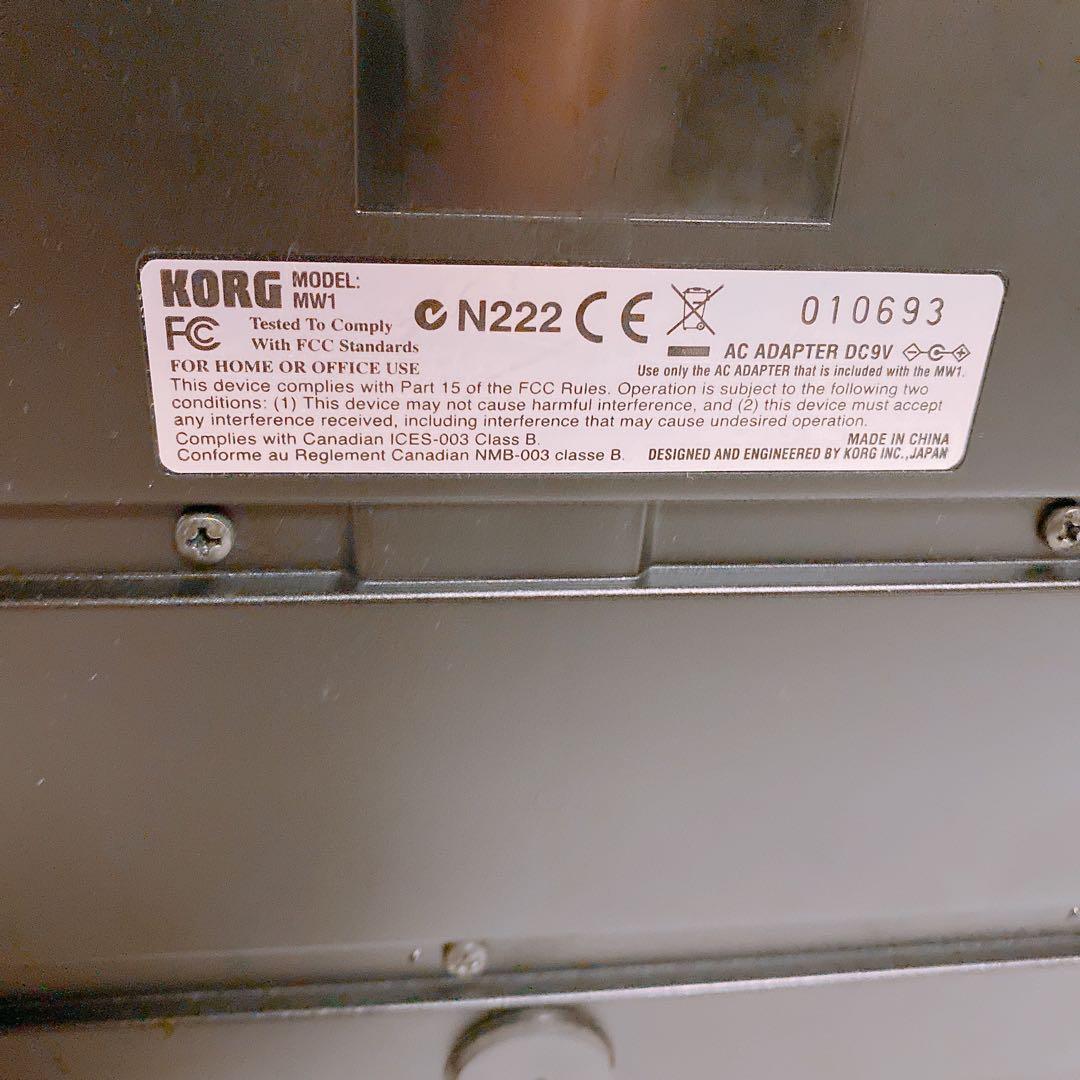 KORG micro STATION 61鍵盤シンセサイザー MW1