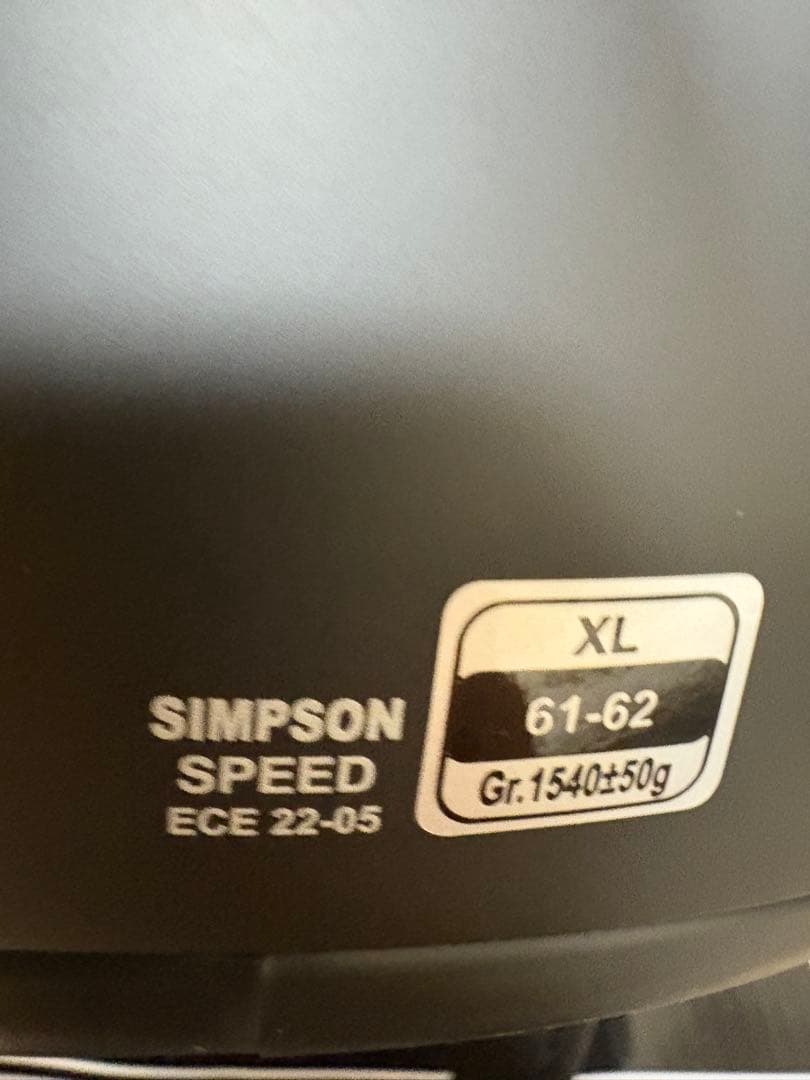Dai　SIMSON SPEED フルフェイスヘルメット XL