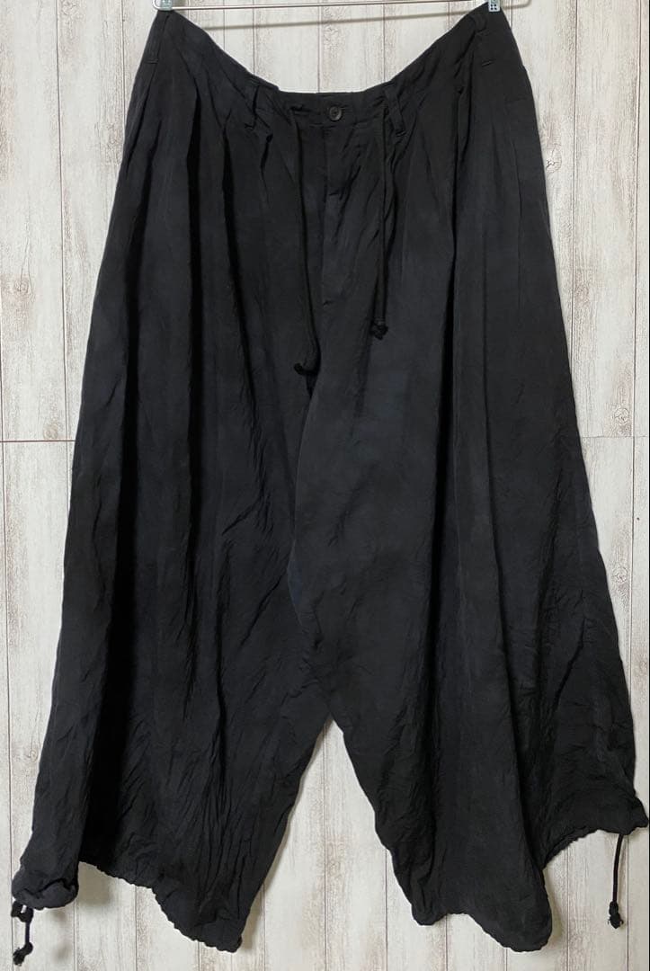 ヨウジヤマモト ムラ染めバルーンパンツ 20AW