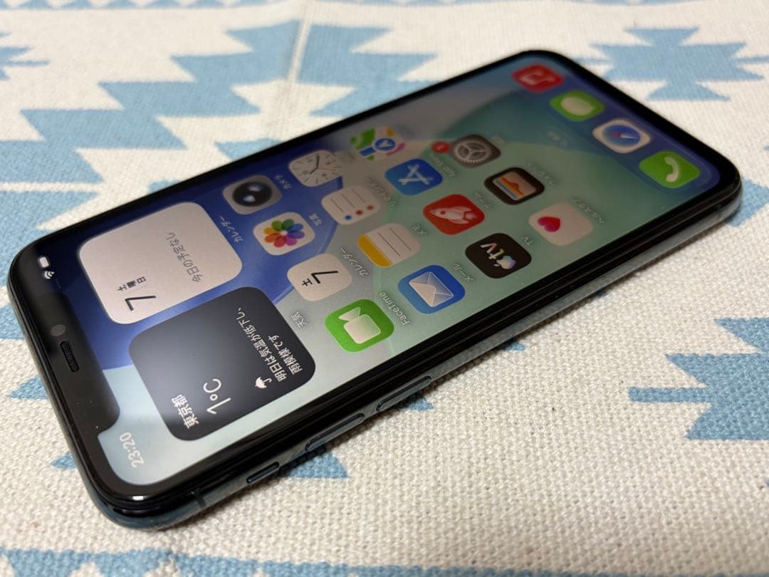 iPhone11 Pro 256GB SIMフリー 本体 ミッドナイトグリーン