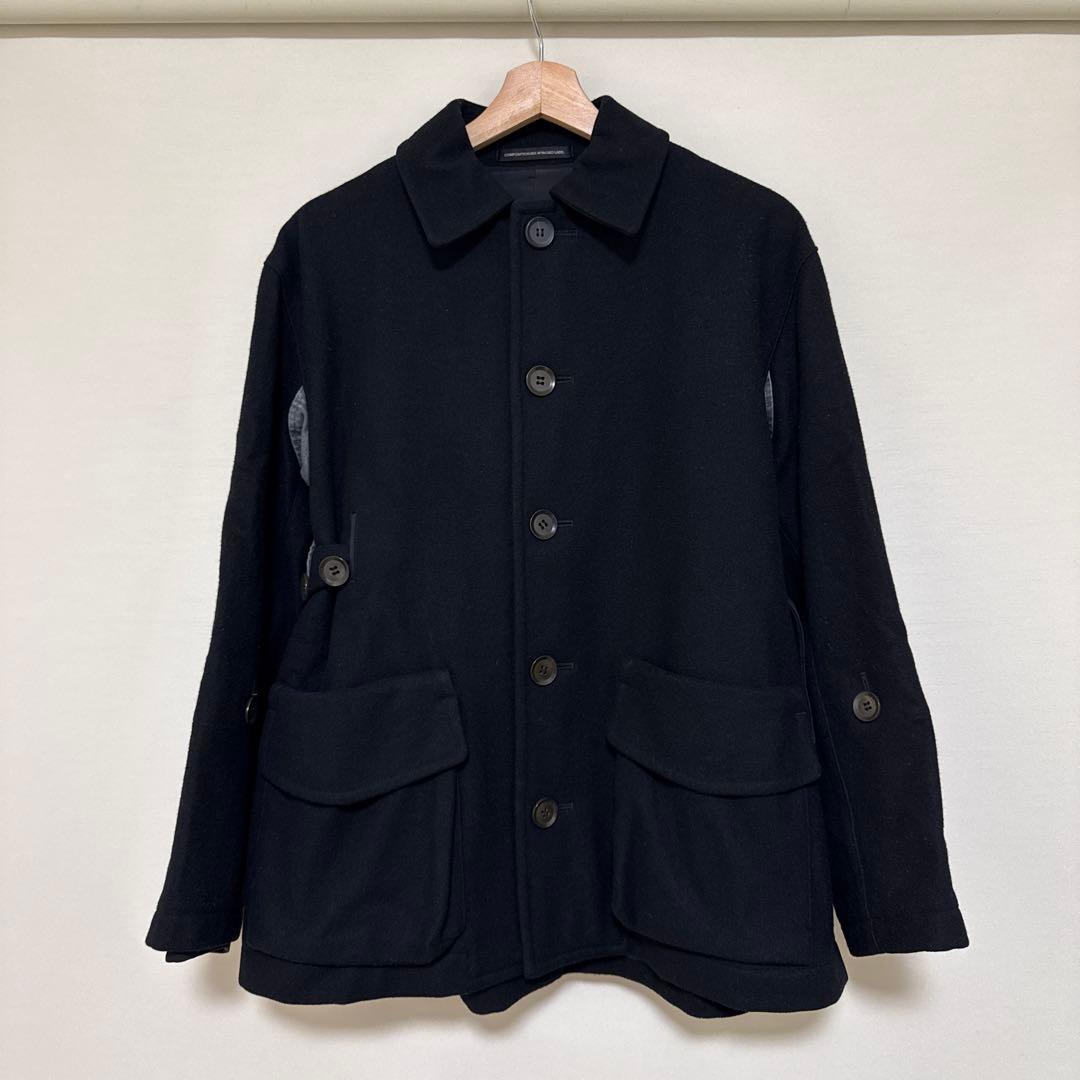 Y's ウールカシミヤコート　ベルトループ付　size2