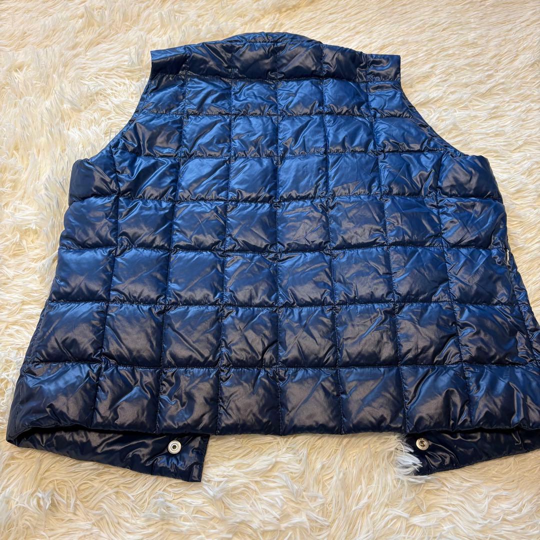 【新品タグ付き】 Fay (フェイ)TOD'S ネイビー ダウンベスト S