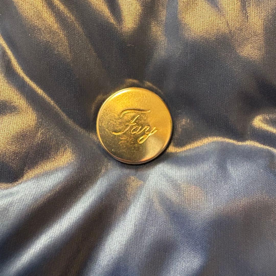 【新品タグ付き】 Fay (フェイ)TOD'S ネイビー ダウンベスト S