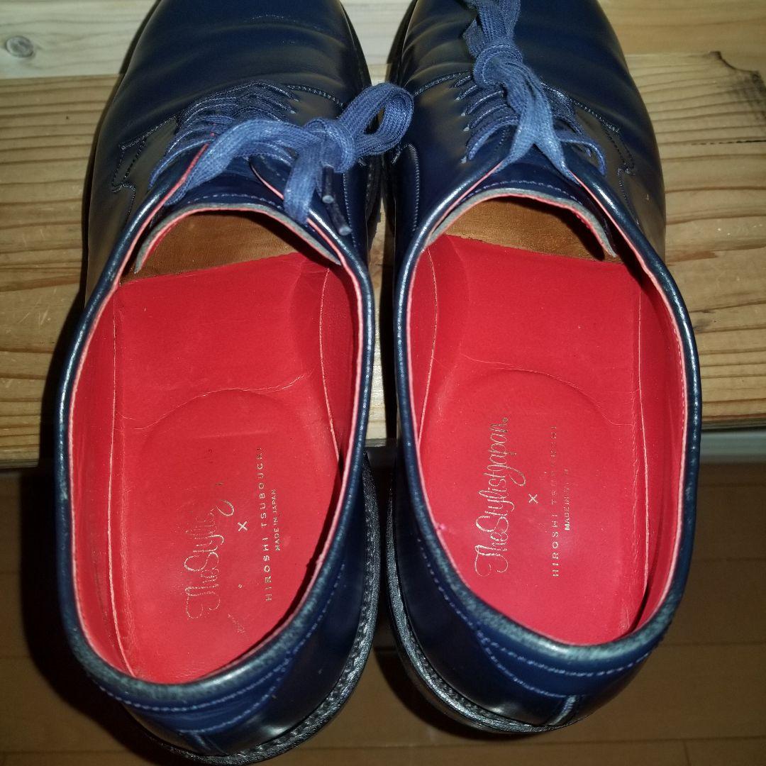 極美品　ザ スタイリスト ジャパン ツボウチ ヒロシ　ドレスシューズ　27.5