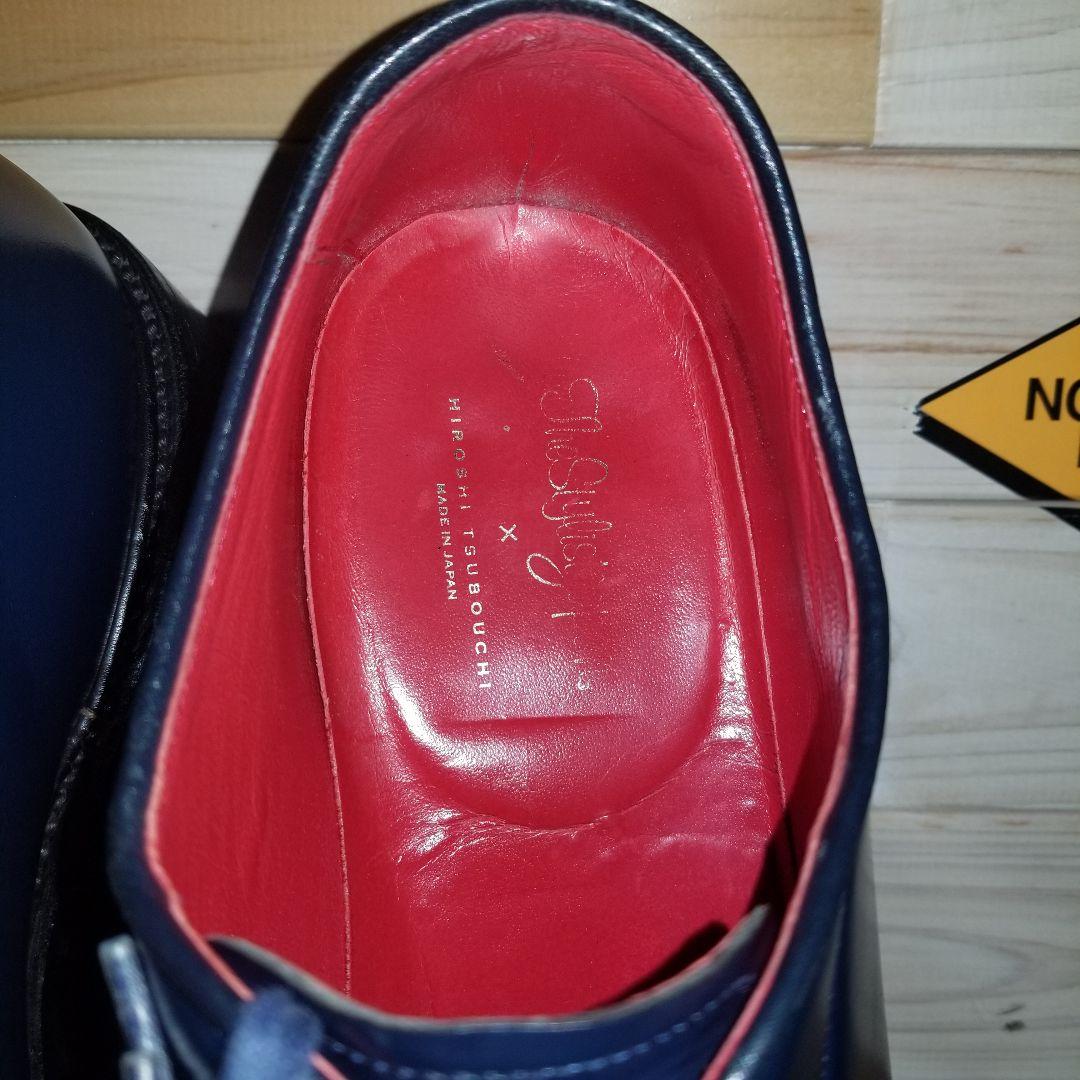 極美品　ザ スタイリスト ジャパン ツボウチ ヒロシ　ドレスシューズ　27.5