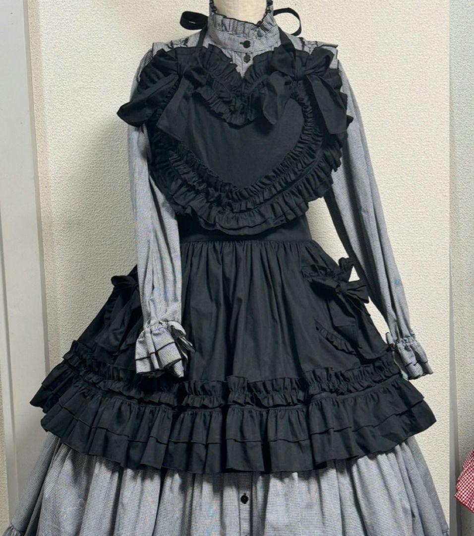 新品未使用 フィジカルドロップ ハートエプロン