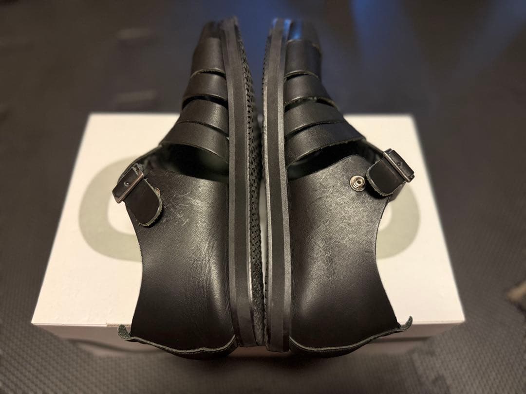 靴 tabito10 / Tabi Sandals / Black