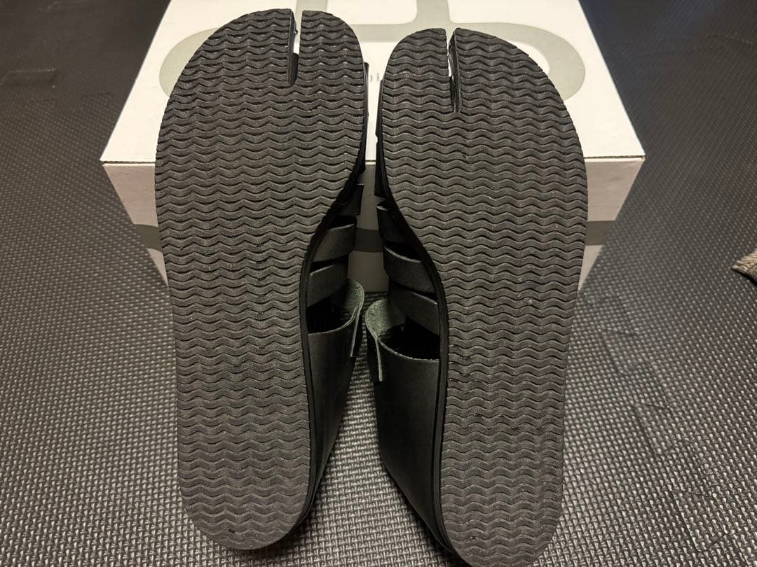 靴 tabito10 / Tabi Sandals / Black
