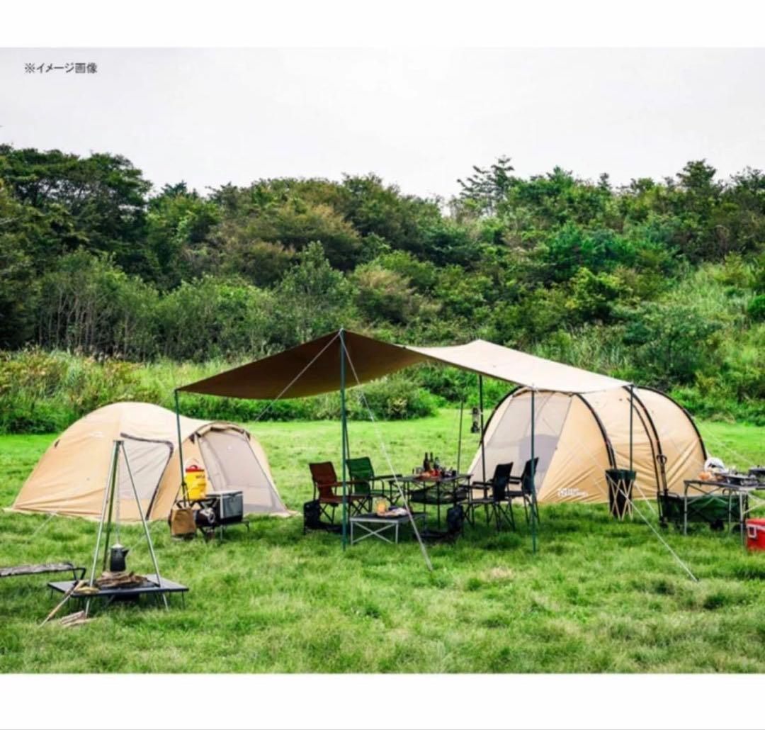 TENT FACTORYフォーシーズン トンネル 2ルームテント