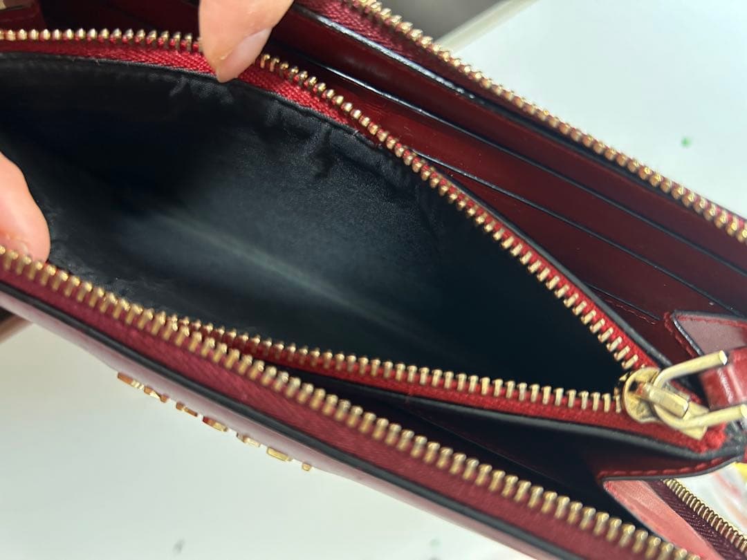 ブルガリ セルペンティ L字ファスナー 長財布 ピンク