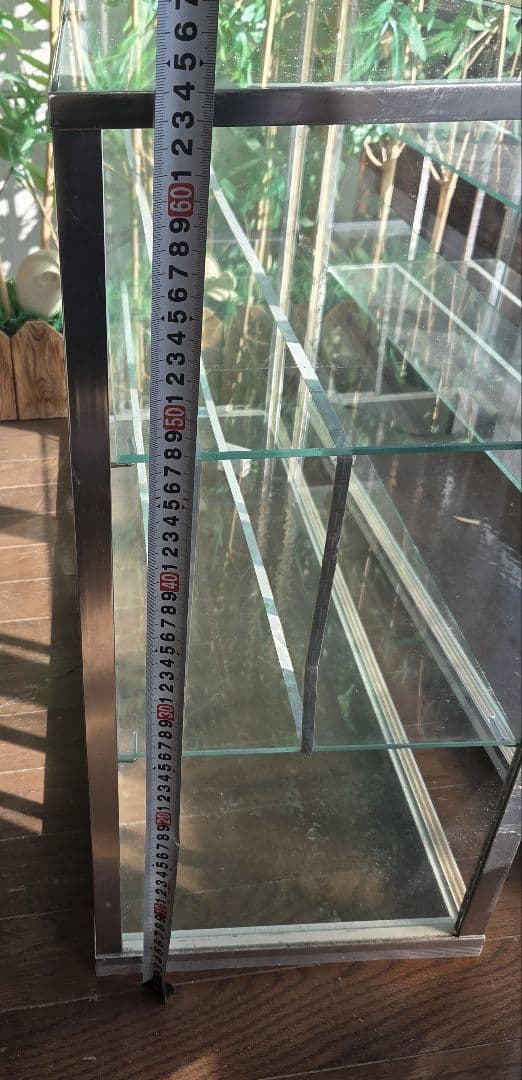 ガラス製ディスプレイケース 3段