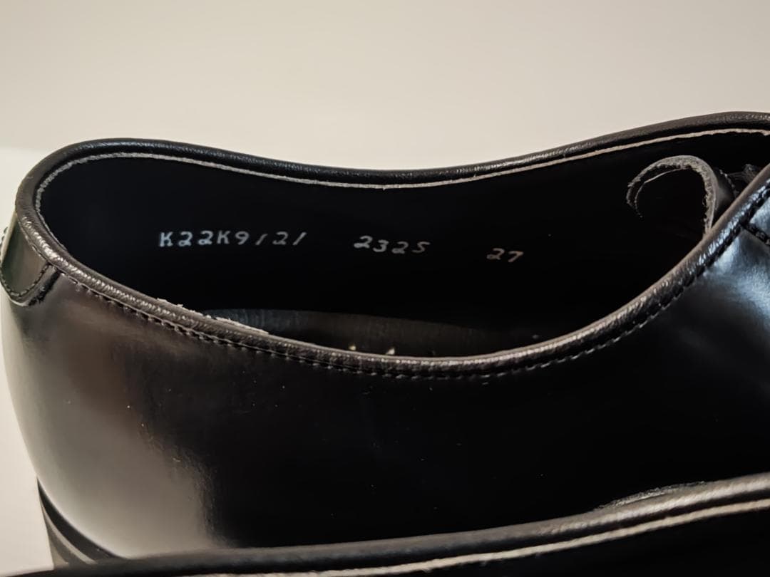 REGAL ビジネスシューズ 27cm ストレートチップ 革靴 幅広 232S