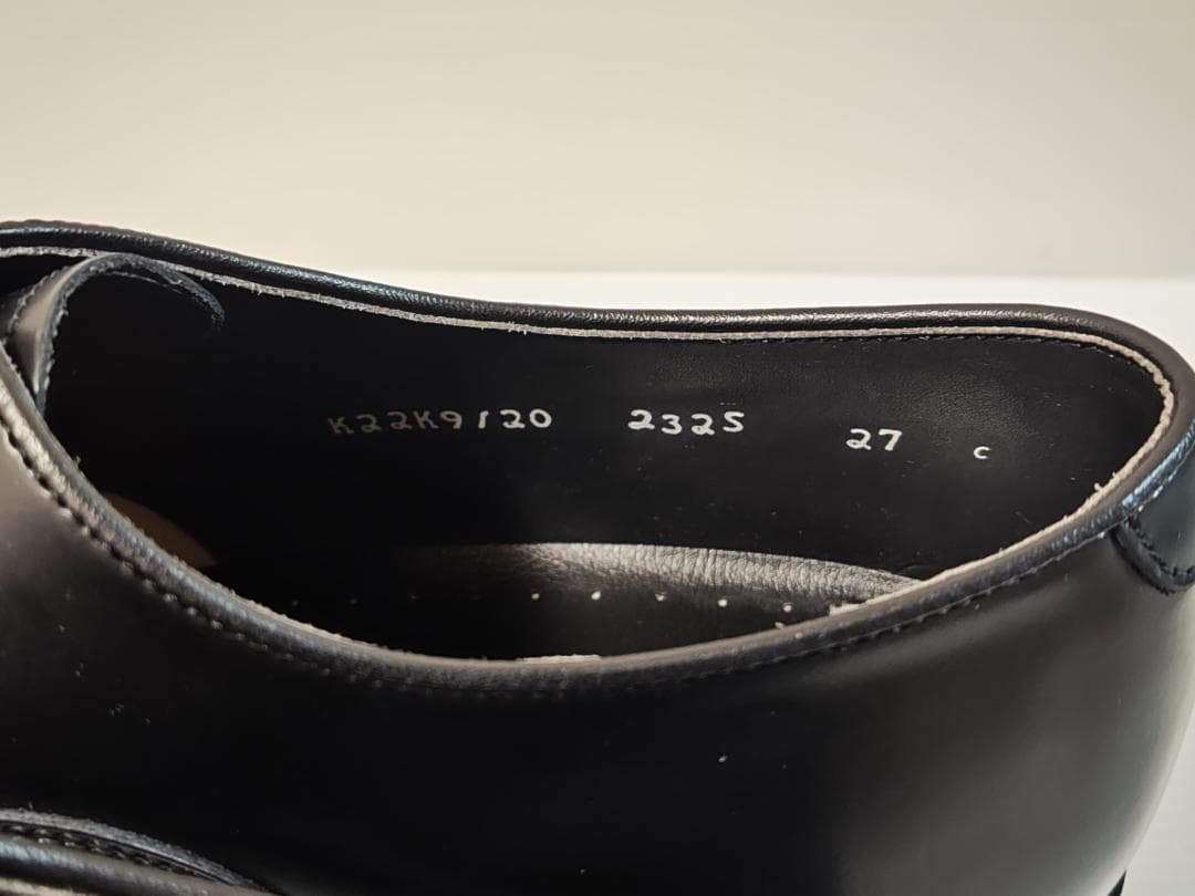 REGAL ビジネスシューズ 27cm ストレートチップ 革靴 幅広 232S