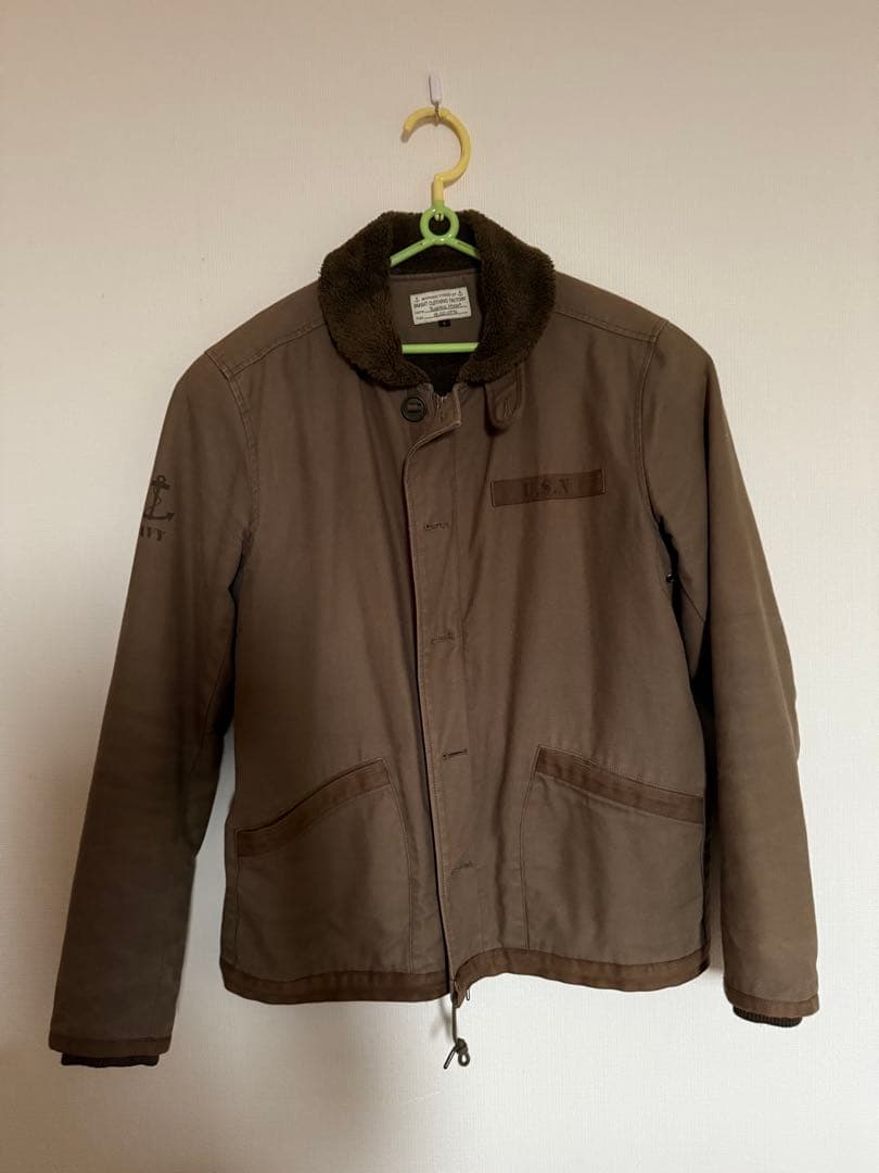 U.S.N. ミリタリー　 N-1 デッキジャケット　ビームス