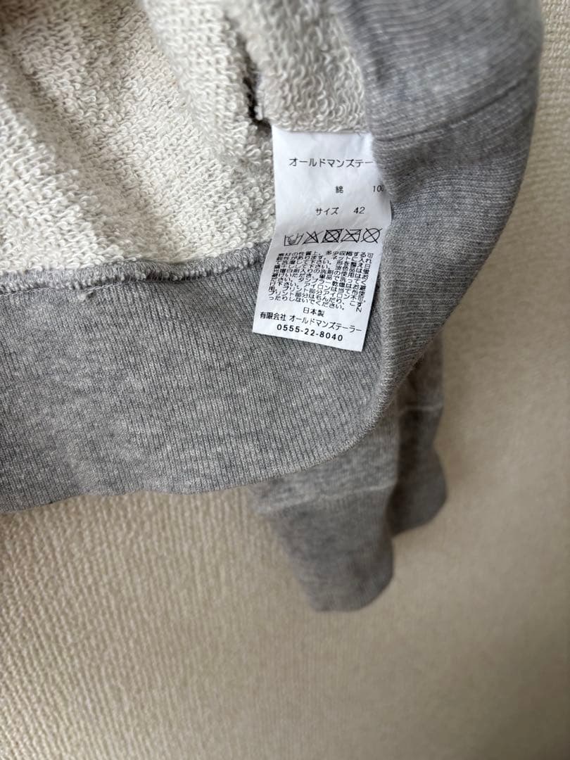オールドマンズテーラーグレースウェット