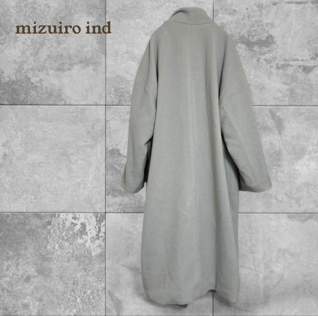 mizuiro ind ライトグレー ロングコート