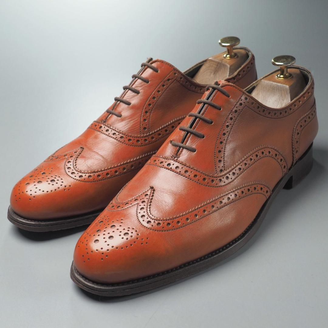チーニー CHEANEY メンズ CHARLES ウイングチップ フルブローグ