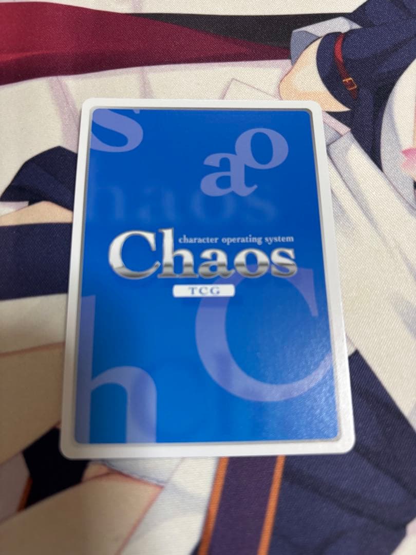 ChaosTCG SP 銀髪のハーフエルフ　エミリア　サイン　リゼロ