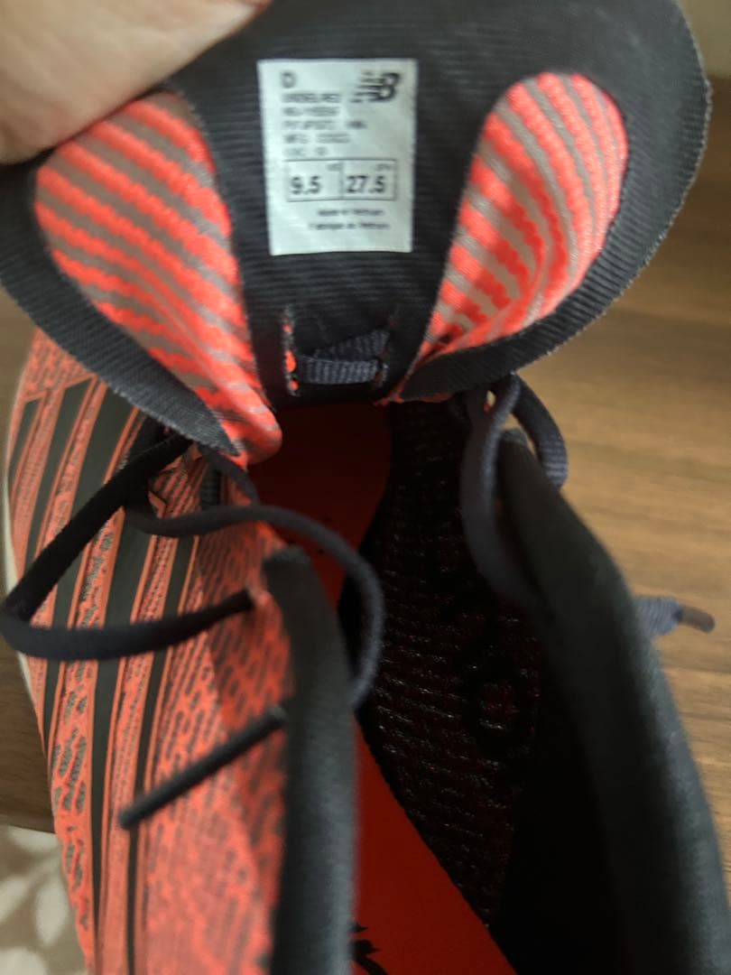 new balance スパイクシューズ SD~X 美品　試合で使用