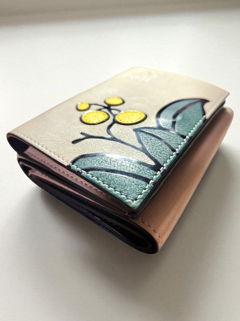 【TomokoN】LOEWE ロエベ 三つ折り財布 ハーバリウム 希少