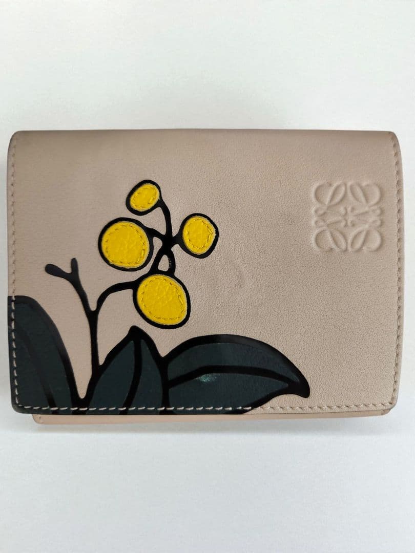【TomokoN】LOEWE ロエベ 三つ折り財布 ハーバリウム 希少