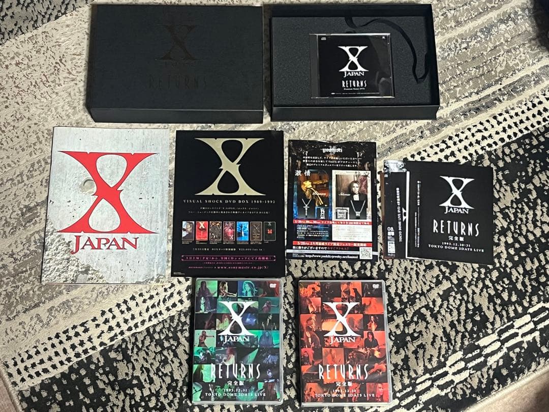 美品 X JAPAN 4点 DAHLIA TOUR FINAL/RETURNS他
