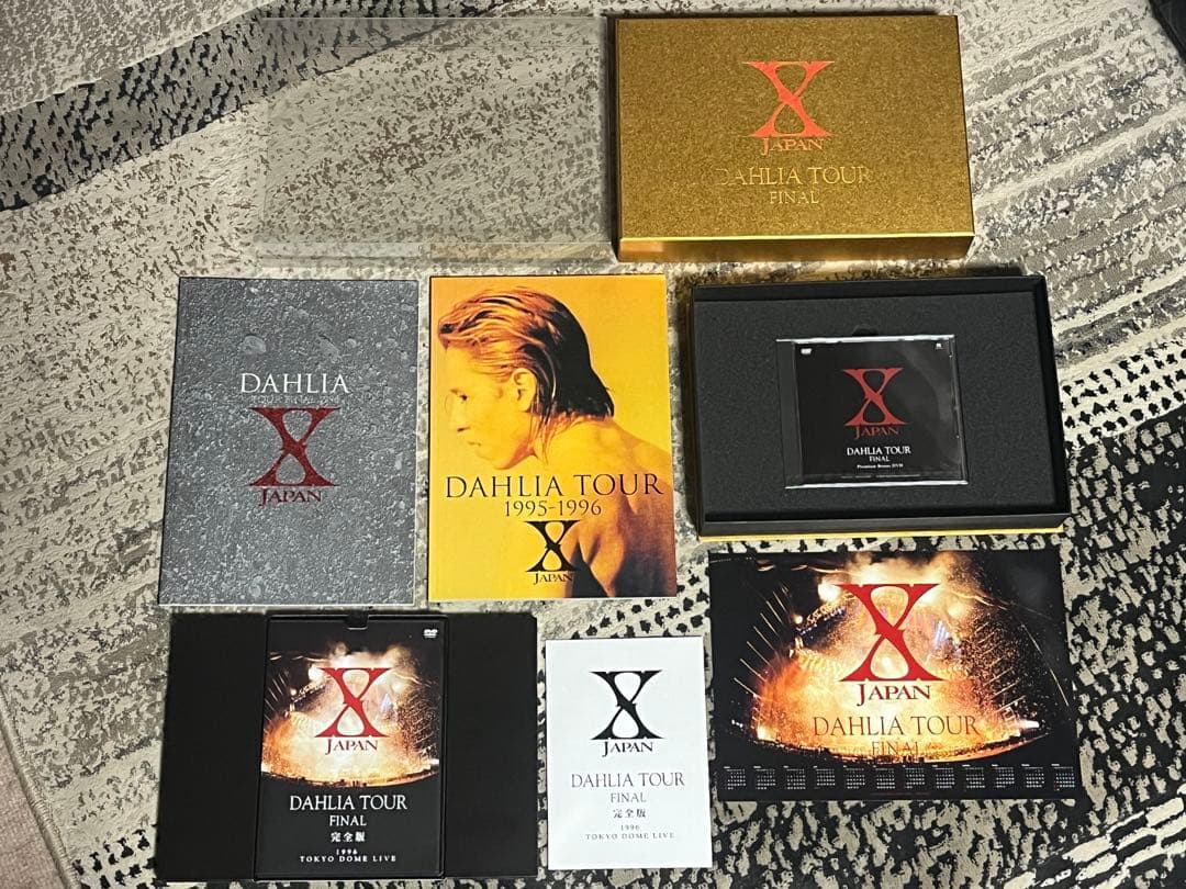 美品 X JAPAN 4点 DAHLIA TOUR FINAL/RETURNS他