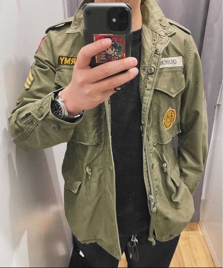 着画ありARMY ミリタリージャケットＳ-Ｓ　Ｍ-51 Ｍ-65