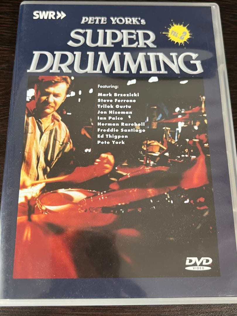 PETE YORK'S SUPER DRUMMING VOL.1-3セット