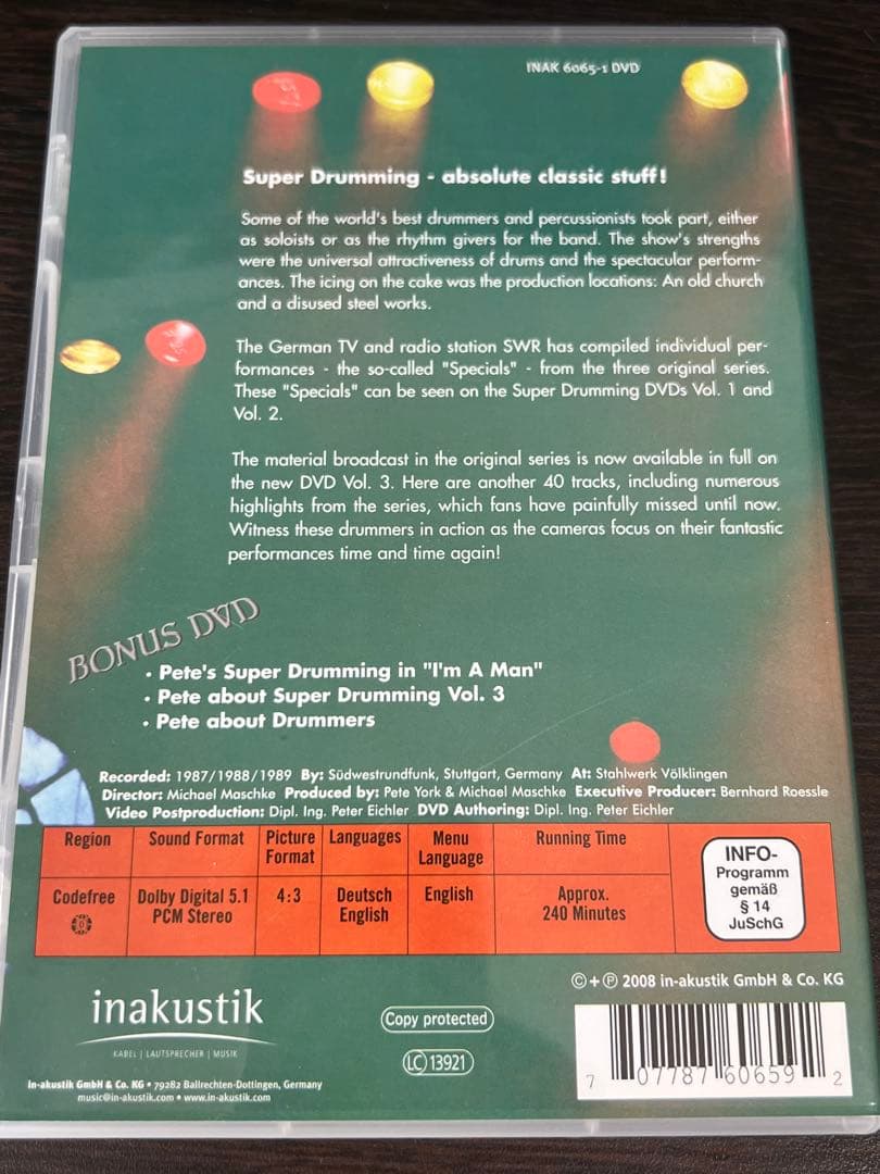 PETE YORK'S SUPER DRUMMING VOL.1-3セット