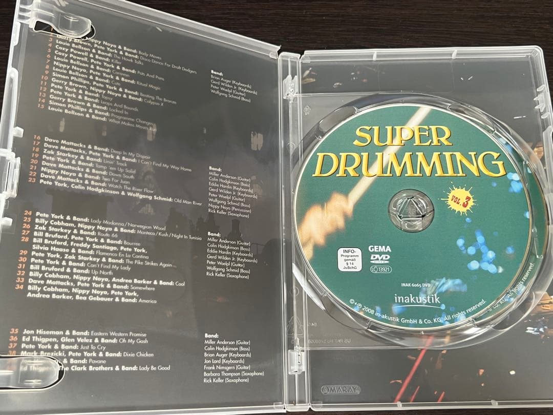 PETE YORK'S SUPER DRUMMING VOL.1-3セット