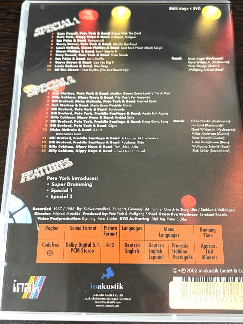 PETE YORK'S SUPER DRUMMING VOL.1-3セット