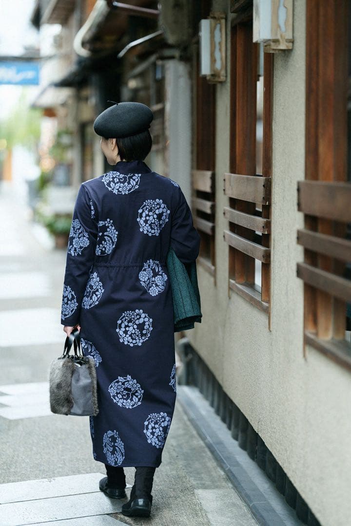 SOU・SOU 風靡（ふうび）長衣GIBAO ストライプ　ワンピース