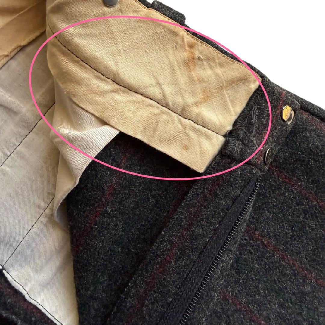 60s-70s L.L.bean wool pants 筆記体タグ